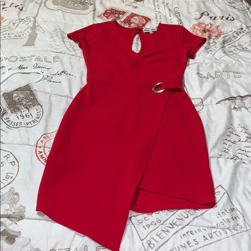 Beautiful red dress . Perfect for Valentine’s Day